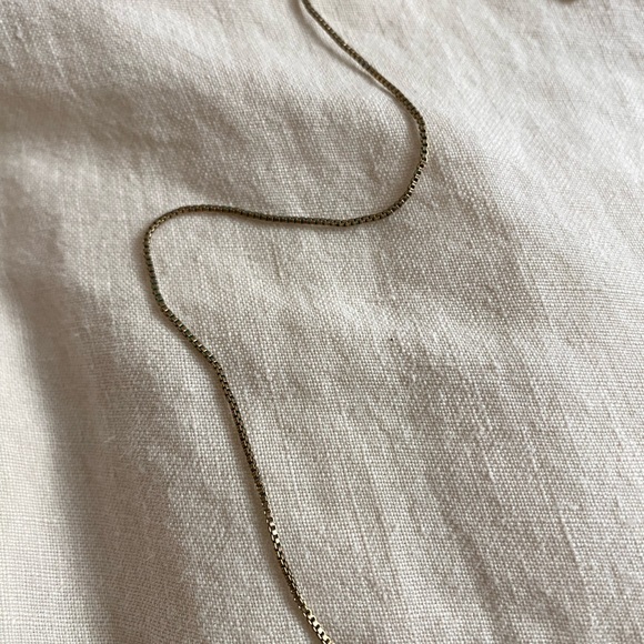 Lisbeth Jewelry Initial “K” Necklace with Box Chain - Picture 6 of 6